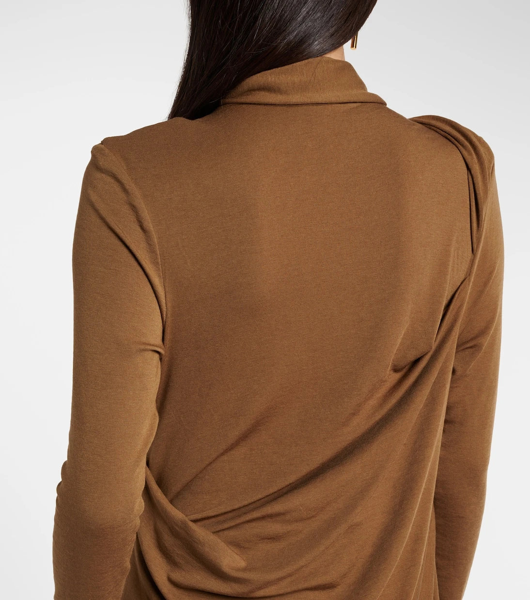 Entire Studios - Draped jersey top