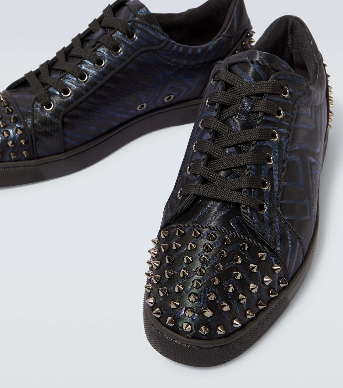 Christian Louboutin - Seavaste embellished sneakers