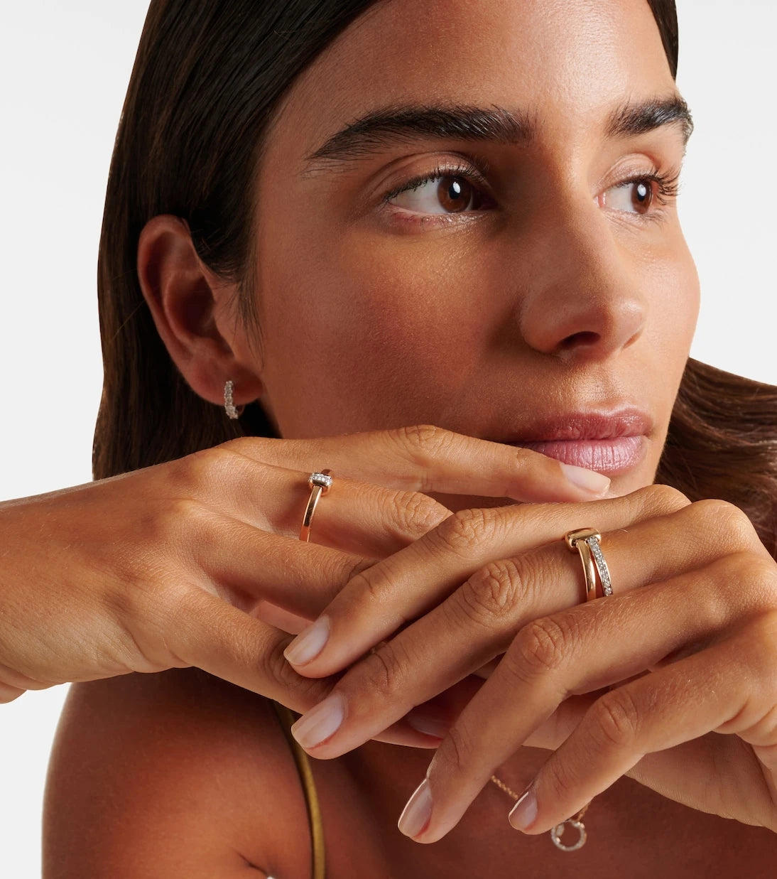 Pomellato - Pomellato Together 18kt rose gold ring with diamonds