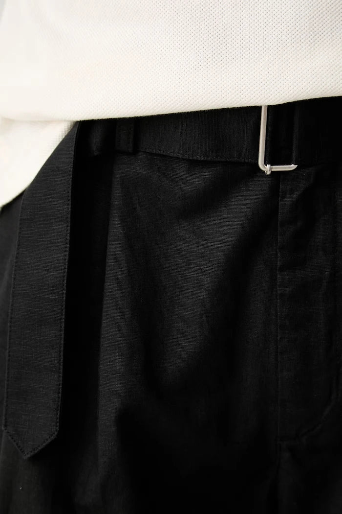 Tommy Hilfiger erkek keten karışımlı kısa pantolon
