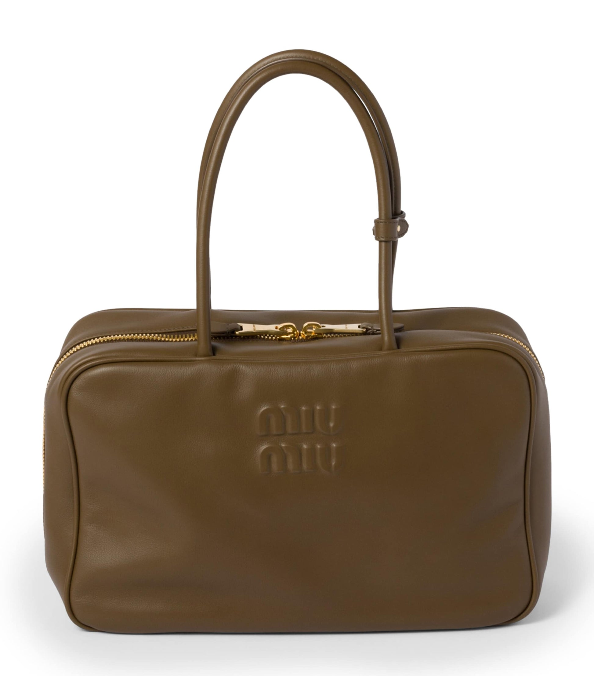 Green Leather Beau Shoulder Bag