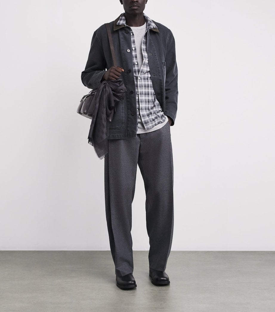 Officine Generale Cotton Corduroy-Collar Carlito Jacket