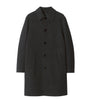 Grey Wool Mid-Length Car Coat