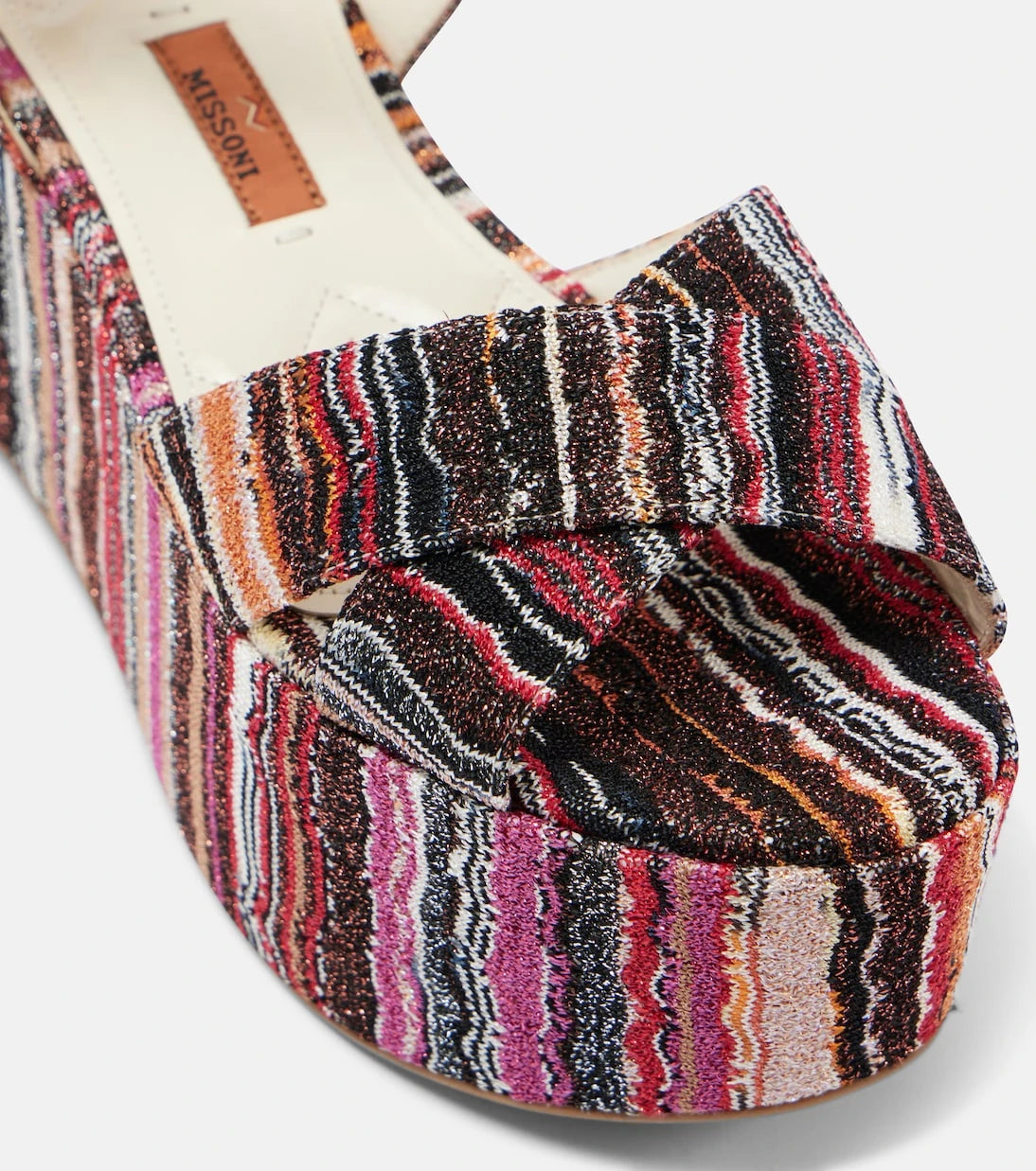 Missoni - Julia raschel platform sandals