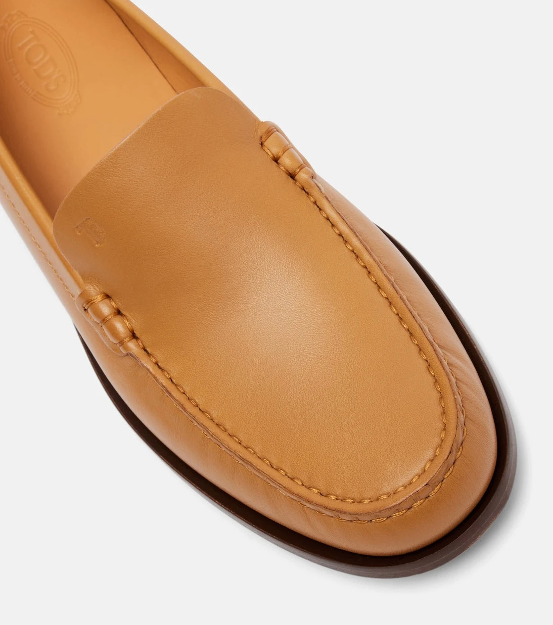 Tod's - Studded leather loafers
