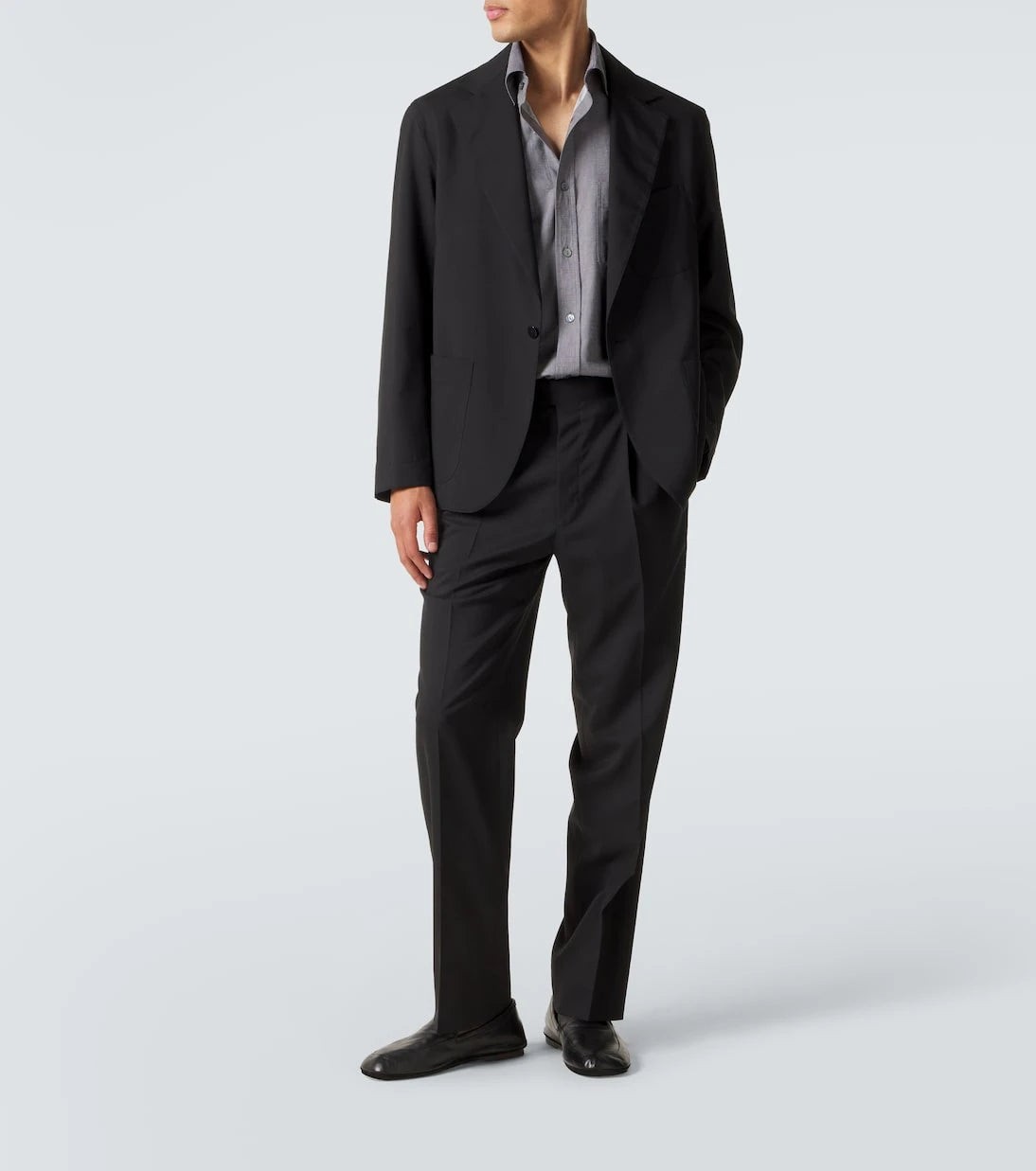 Stòffa - Wool straight pants