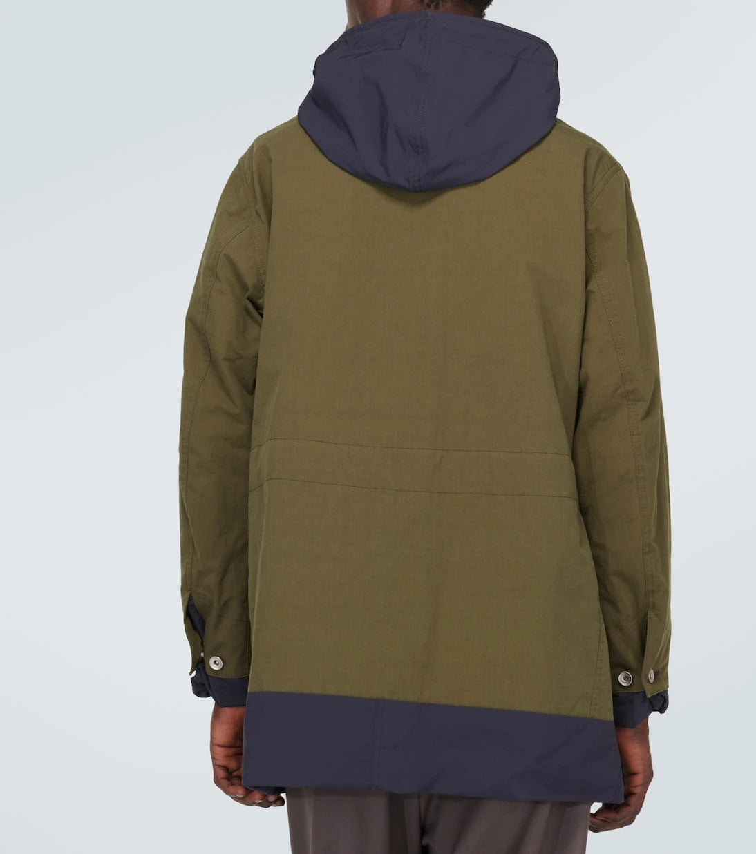 Sacai - Reversible cotton-blend ripstop coat