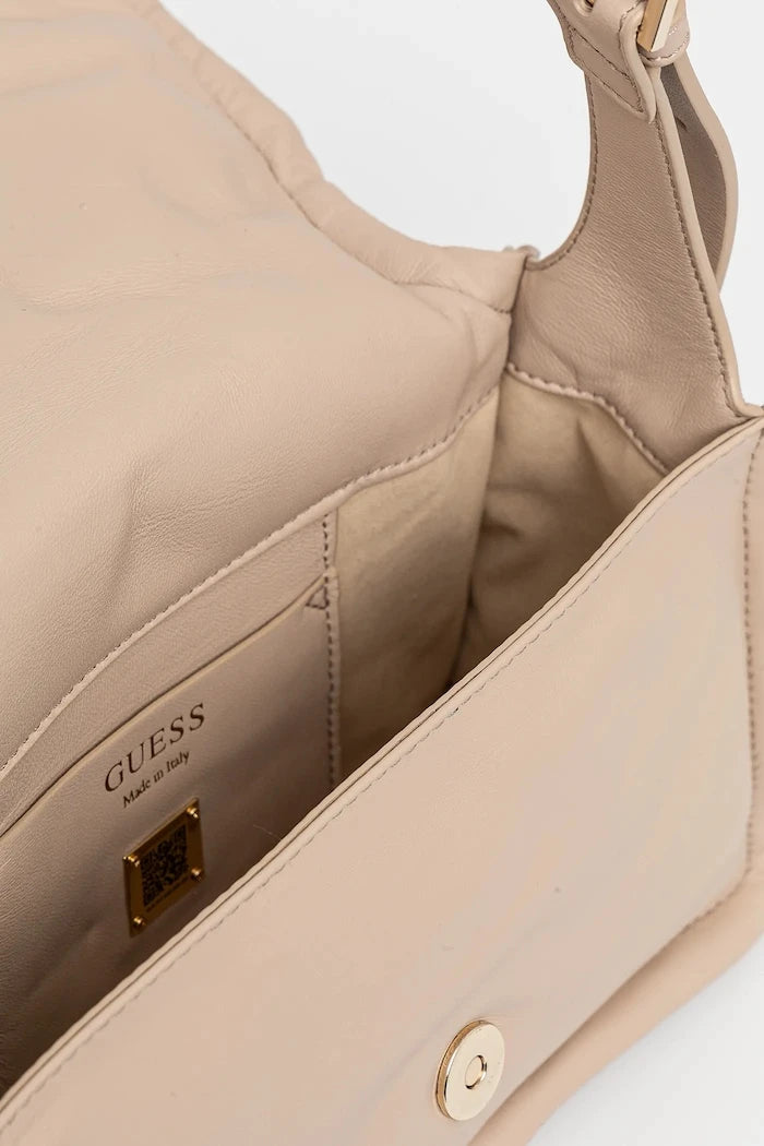 Кожена чанта Guess EVA