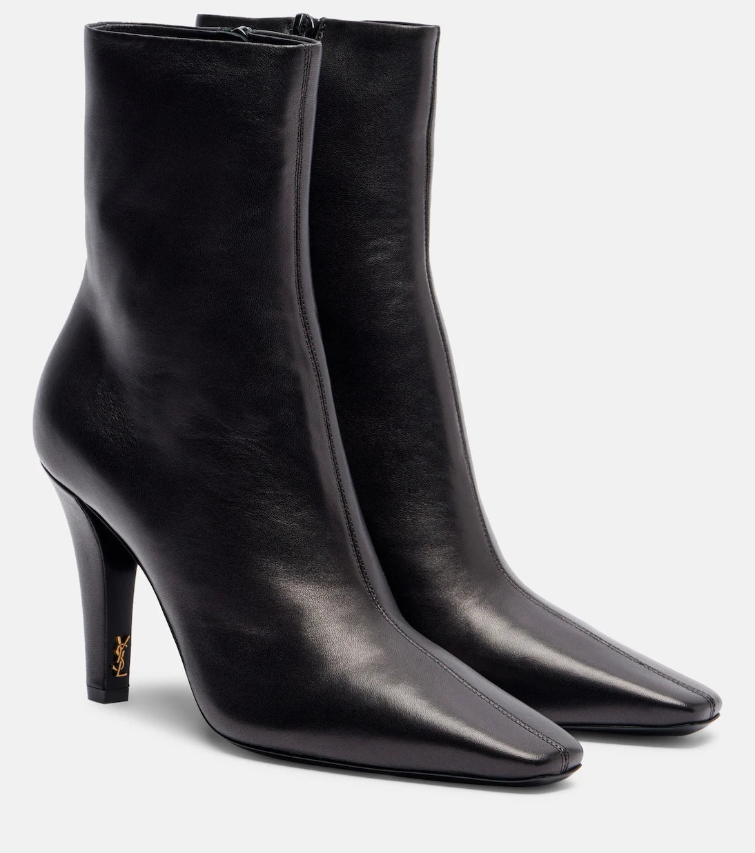 Saint Laurent - Jill 95 leather ankle boots