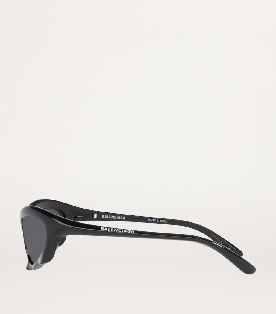 Black Bat Rectangle BB0229S Sunglasses