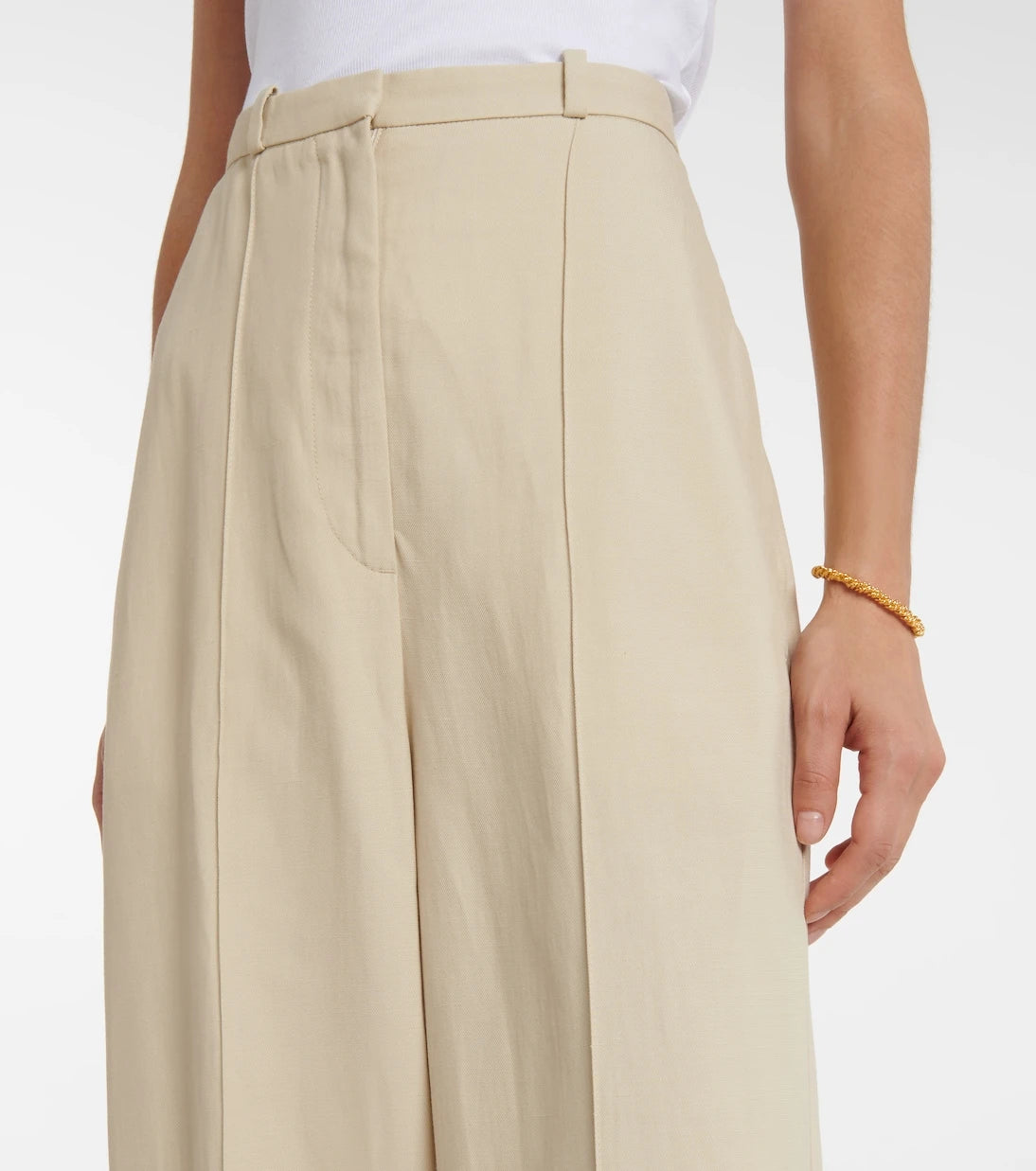 Toteme - Gabardine wide-leg pants