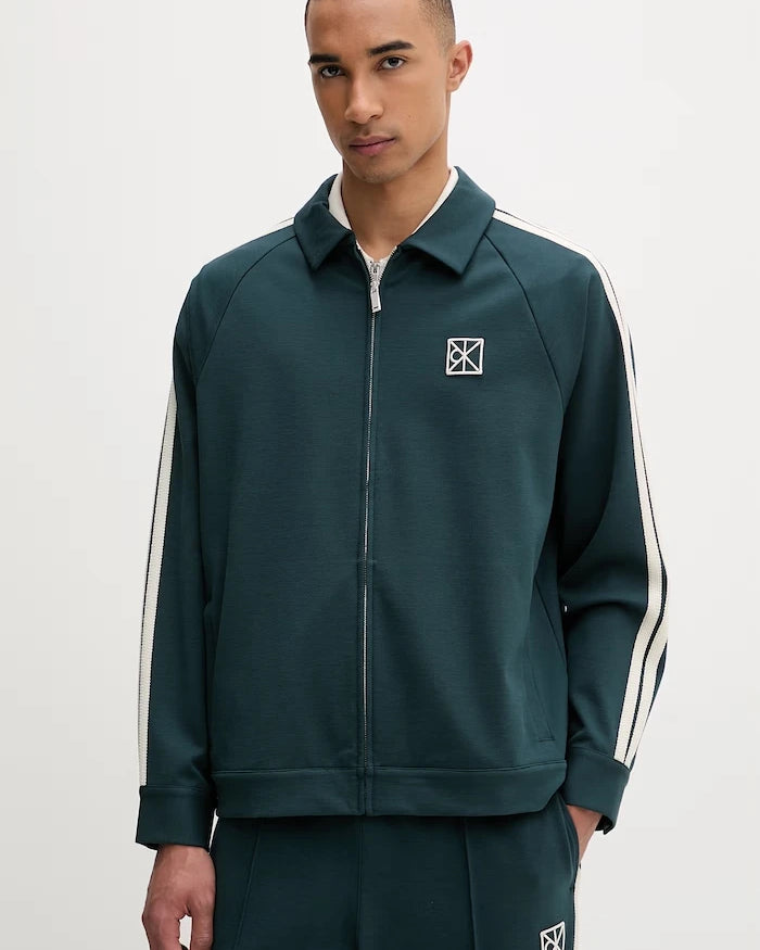 Calvin Klein fermuarlı erkek modal sweatshirt