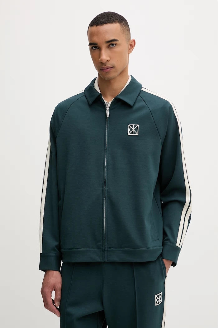 Calvin Klein fermuarlı erkek modal sweatshirt
