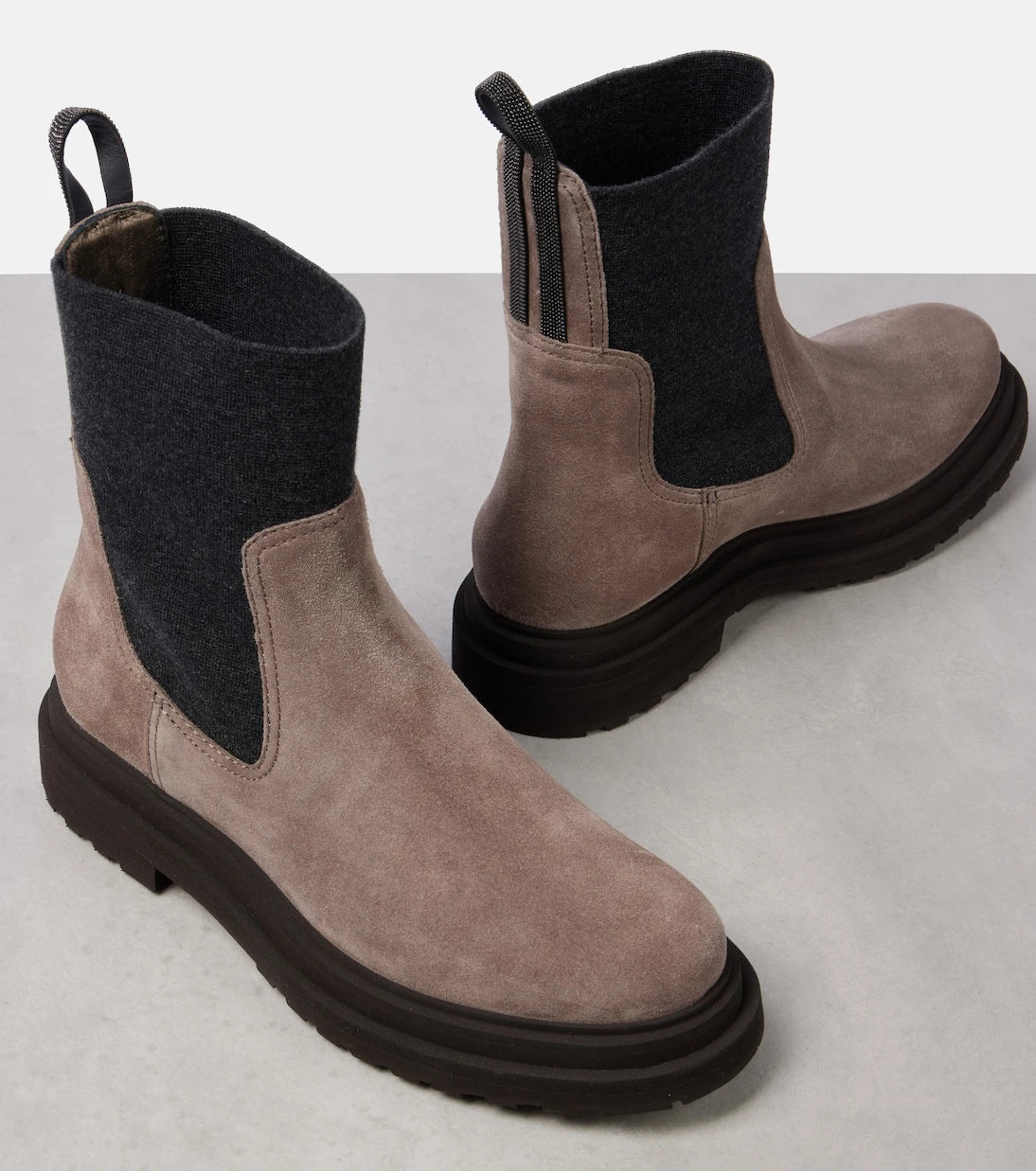 Brunello Cucinelli - Suede ankle boots