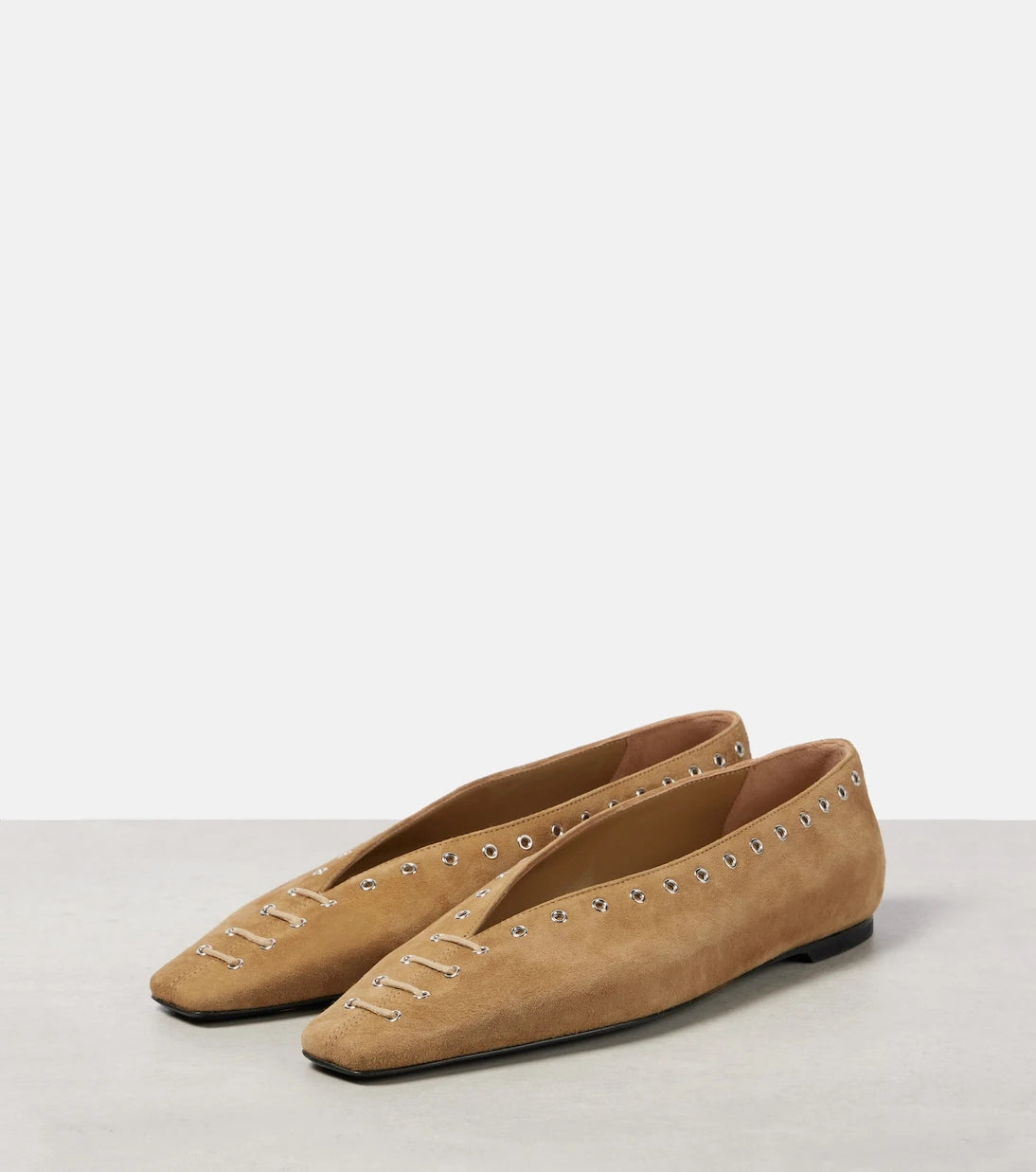 Toteme - Suede ballet flats