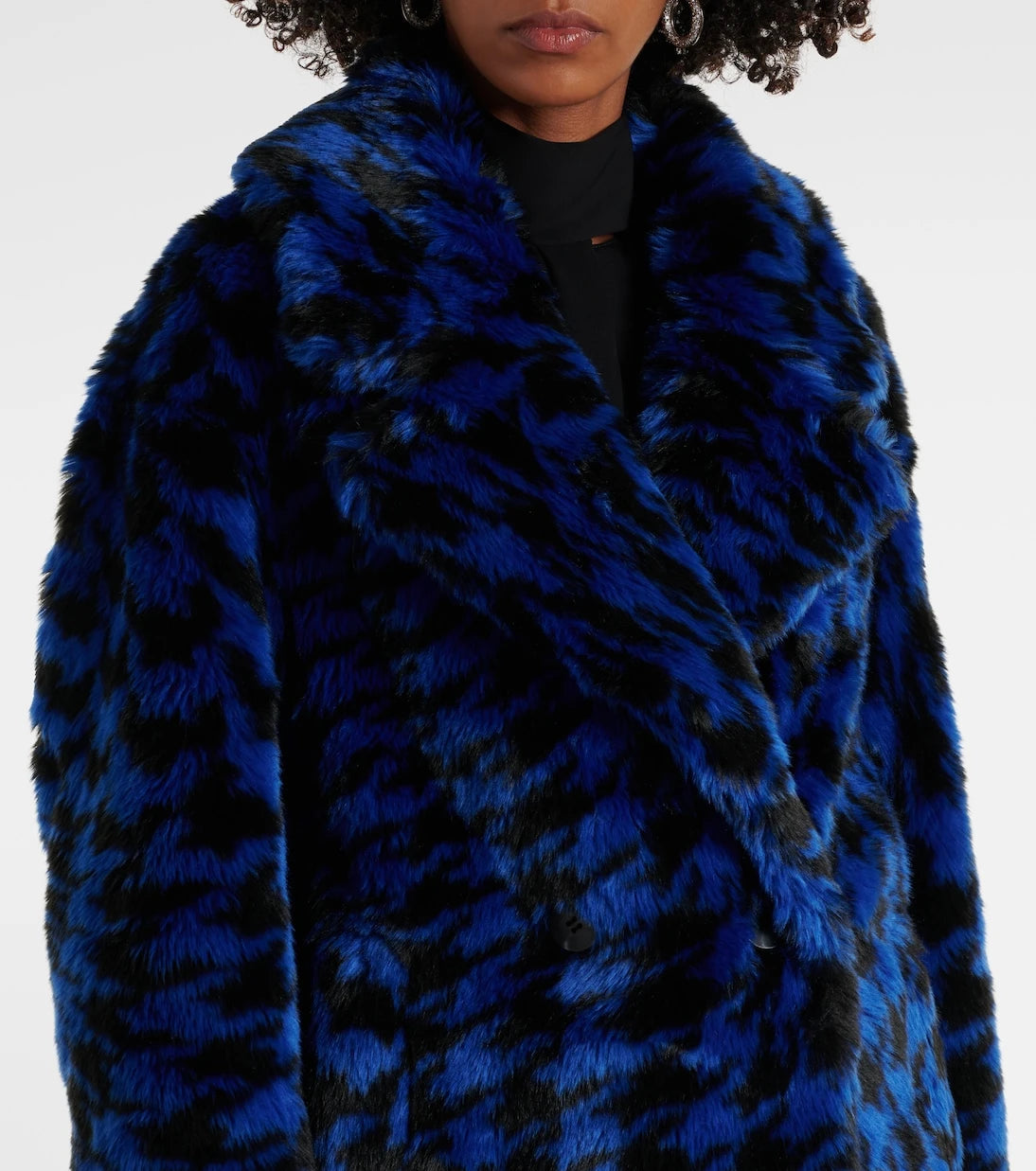Diane von Furstenberg - Printed faux fur coat