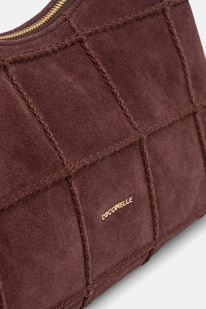 Coccinelle süet kadın alışveriş çantası