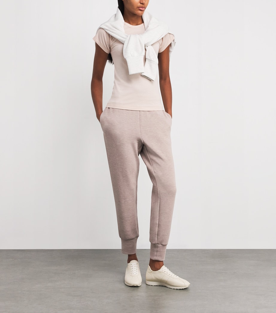 Varley Beige The Slim Cuff Sweatpants