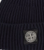Stone Island Virgin Wool Compass Beanie