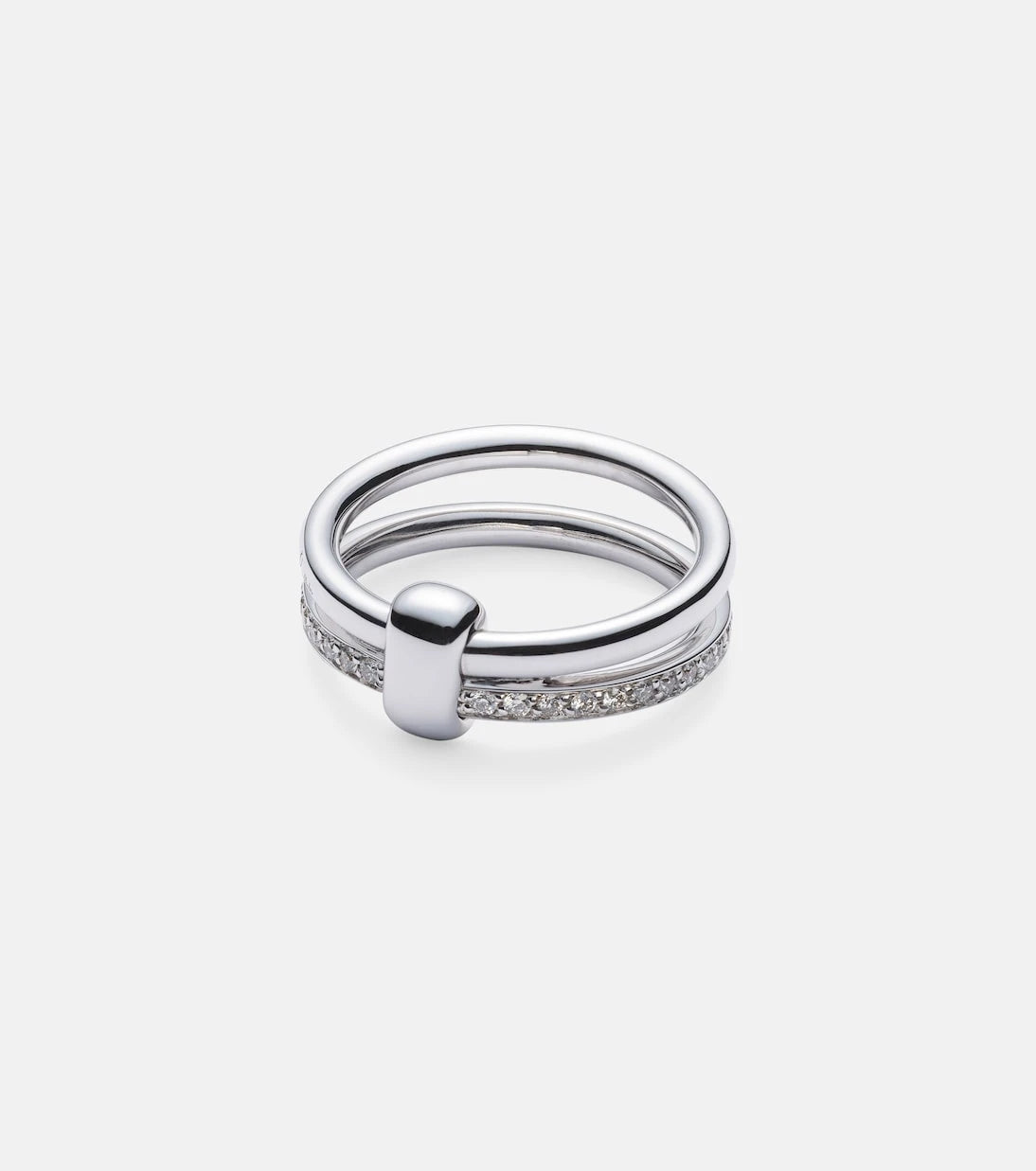 Pomellato - Pomellato Together 18kt white gold ring with diamonds