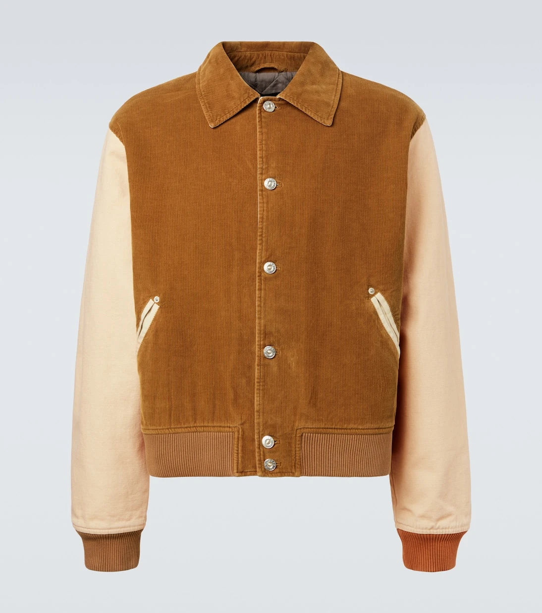 Wales Bonner - Homecoming cotton corduroy varsity jacket