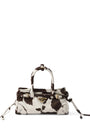 Prada Mini Leather Printed Bonnie Shoulder Bag
