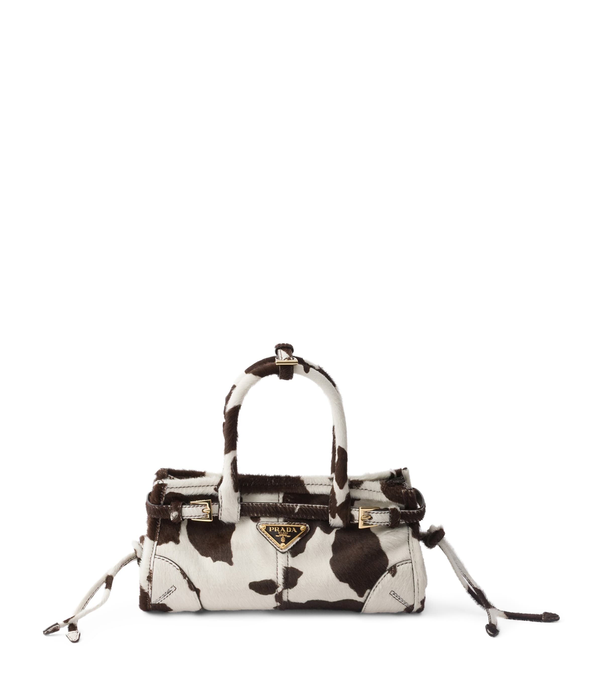 Prada Mini Leather Printed Bonnie Shoulder Bag