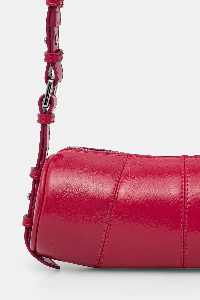 Zadig&Voltaire дамска чанта от кожа LE ROUDOUDOU VINTAGE PATENT