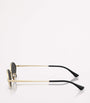 Ray-Ban Gold RB3757 Kai Bio-Based Oval Sunglasses