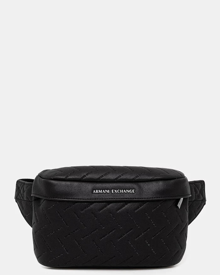 Armani Exchange erkek suni deri bel çantası