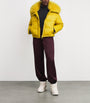 Yves Salomon Yellow Down-Fur Technical Puffer Jacket (60cm)