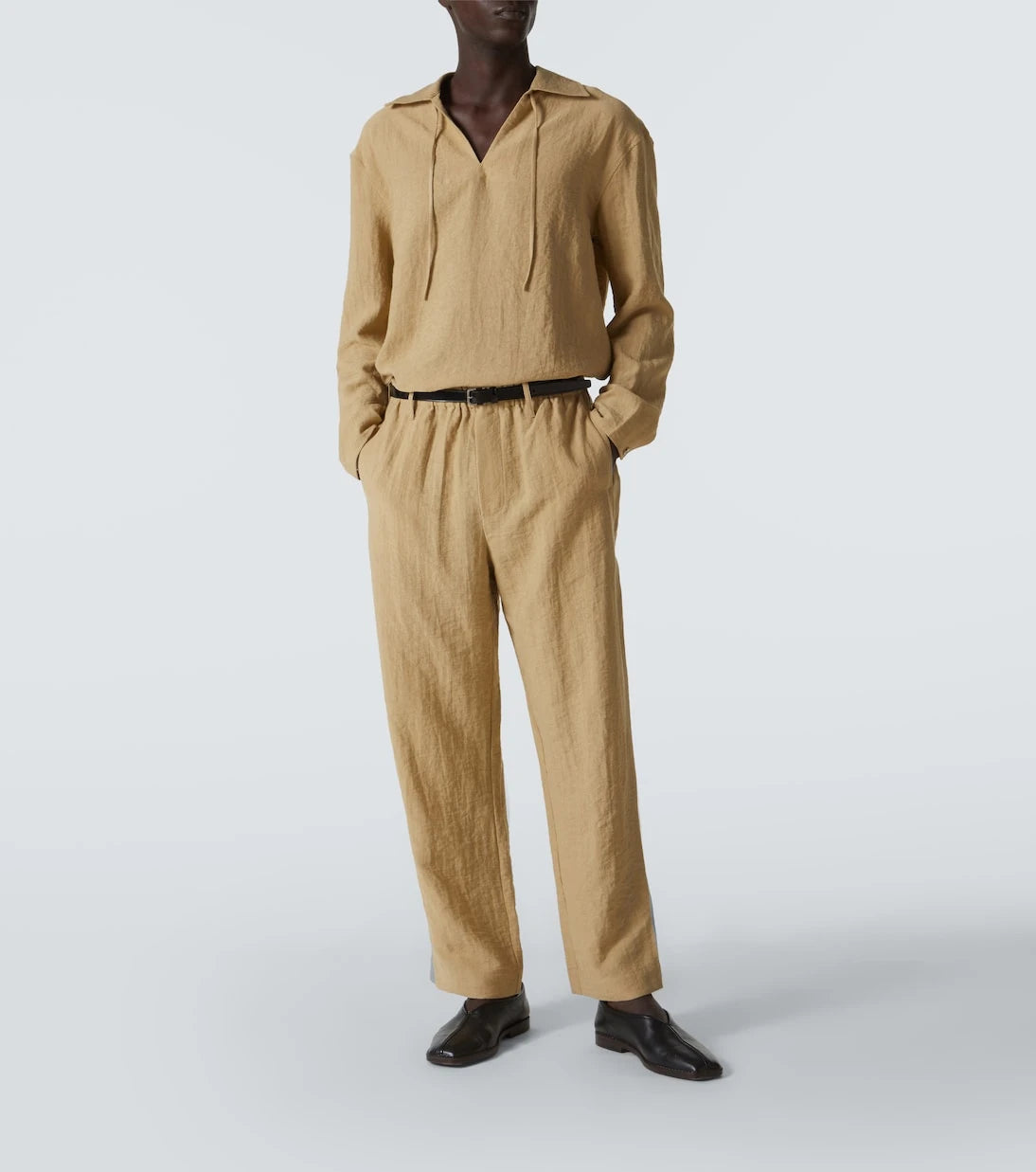 Commas - Mid-rise straight pants