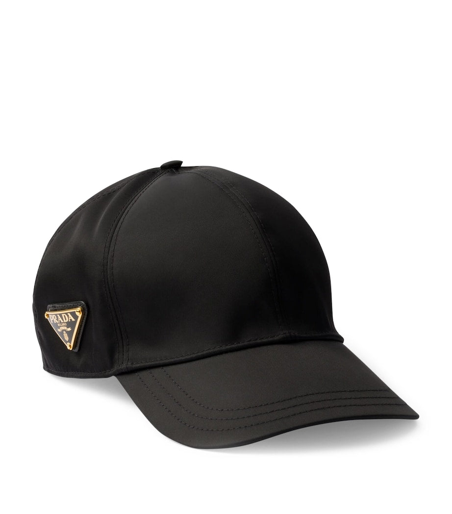 Prada Black Re-Nylon Baseball Cap