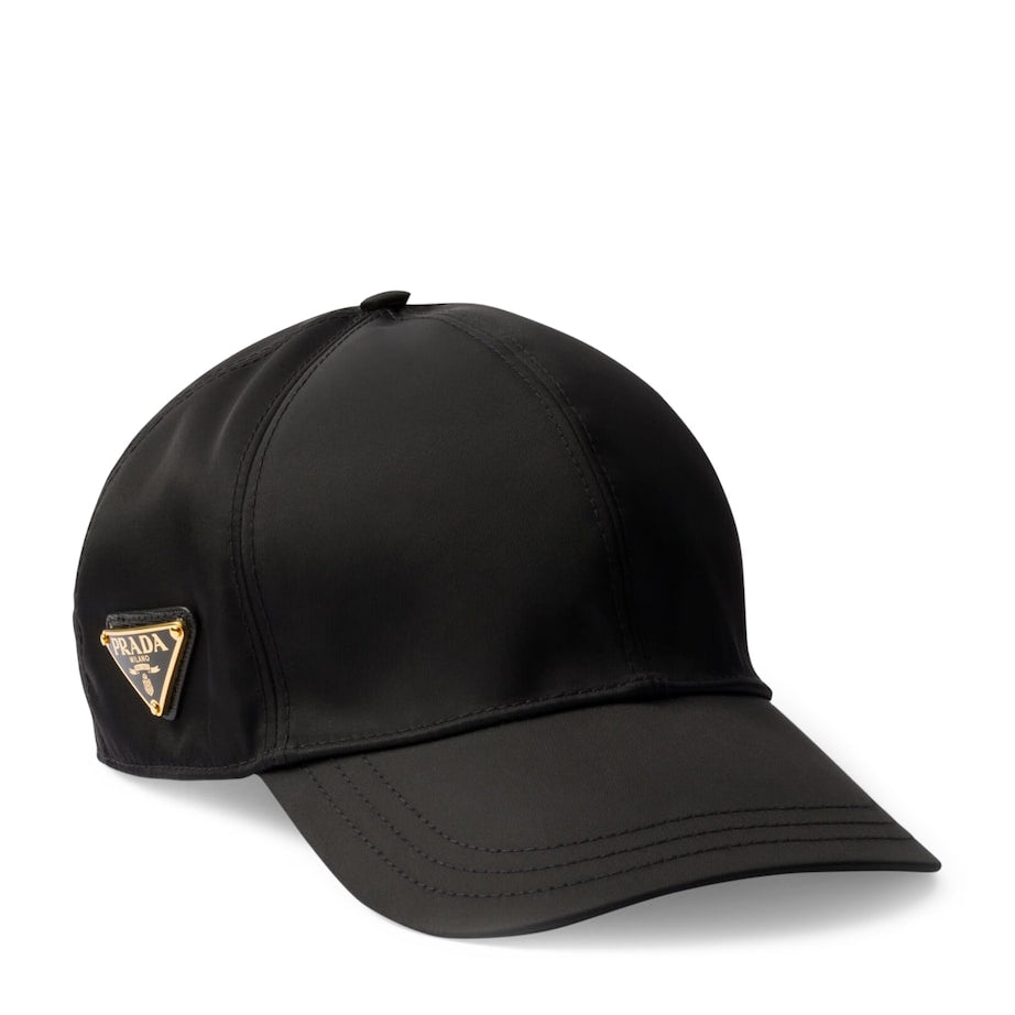 Prada Black Re-Nylon Baseball Cap