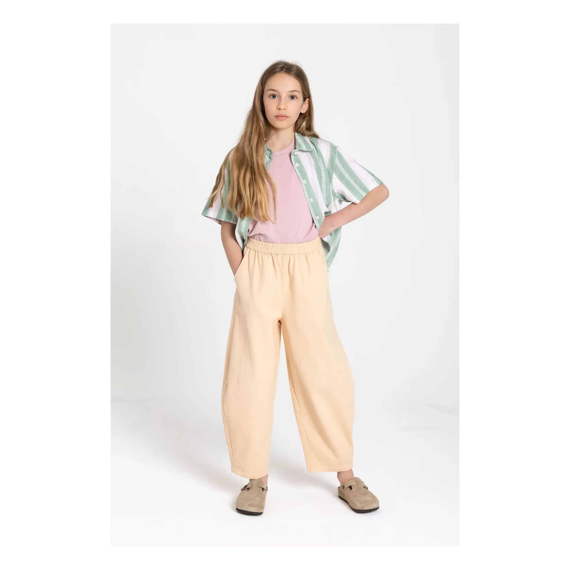 Smallable Kid - Balloon Ginger pants | Pale yellow