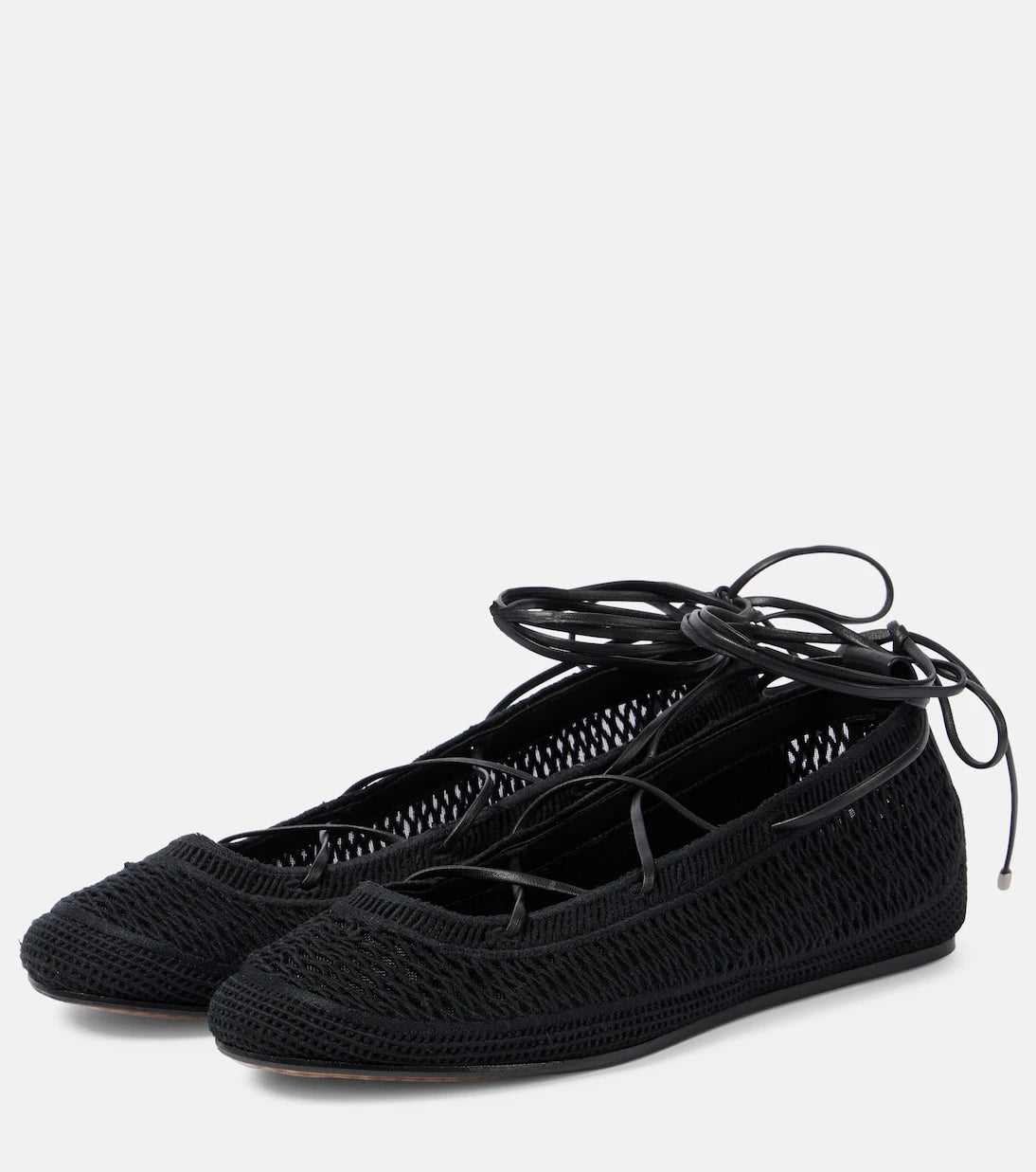 Isabel Marant - Belna open-knit ballet flats