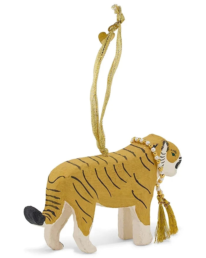 Noel süsü Doing Goods Tinsel Tiger Ornament