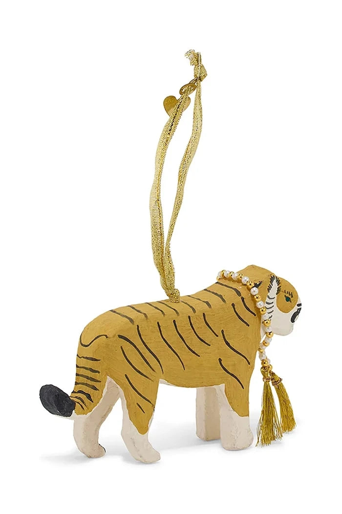 Коледна украса Doing Goods Tinsel Tiger Ornament