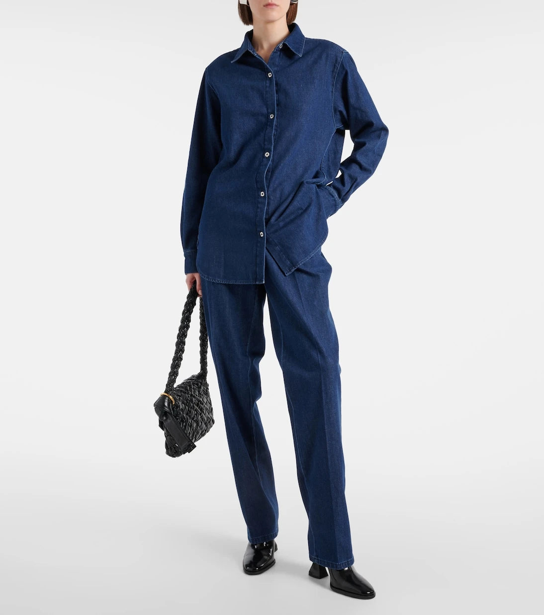 Tove - Navie denim shirt