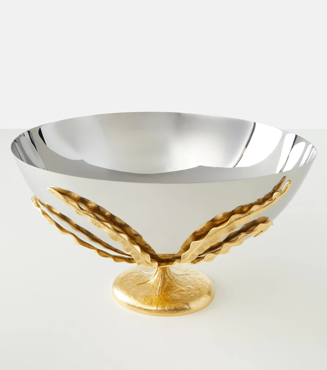 L'Objet - Fern Large 24kt gold-plated bowl