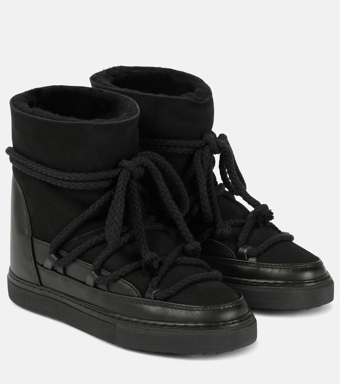 Inuikii - Classic Wedge suede and leather snow boots