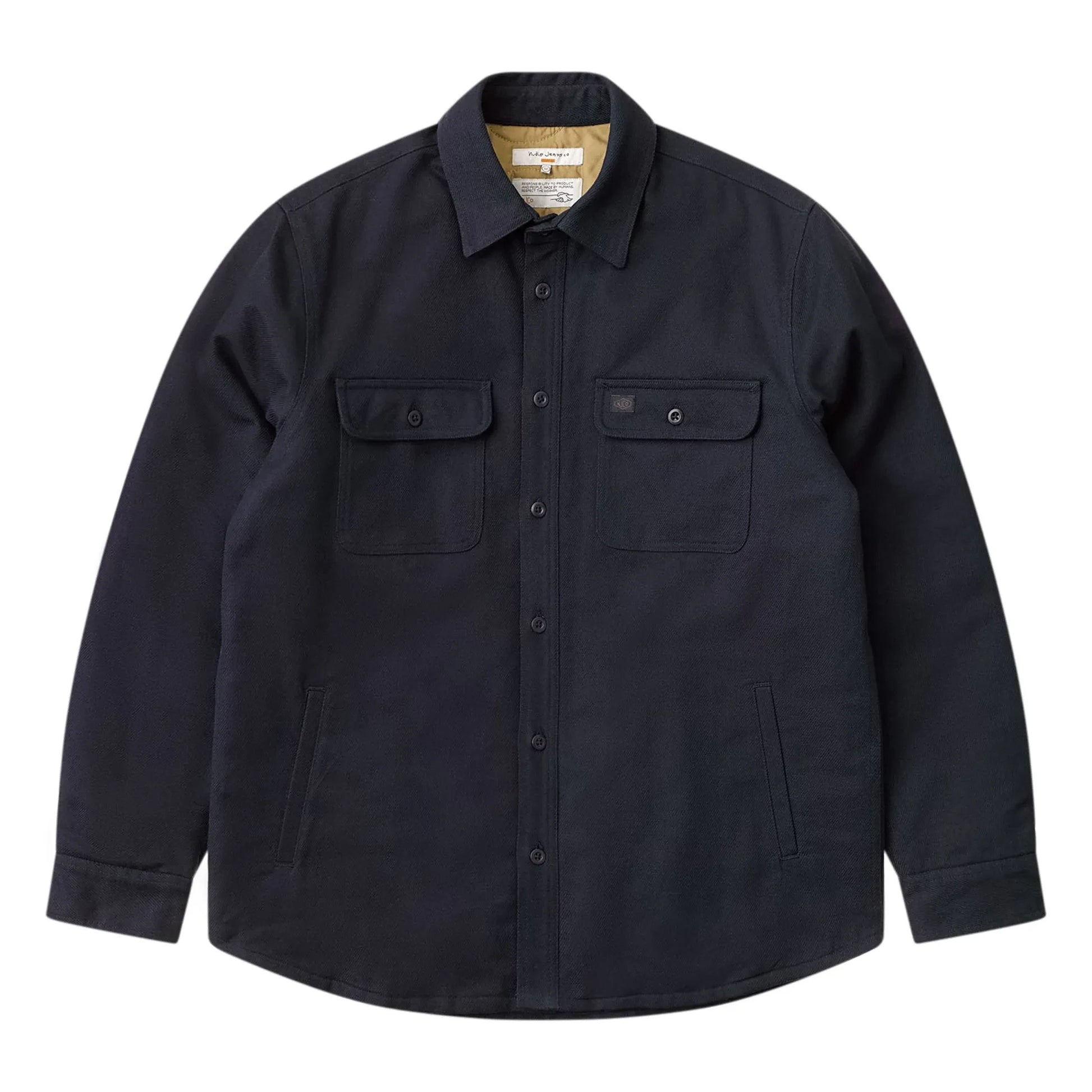 Nudie Jeans - Glenn Padded overshirt | Dark Blue