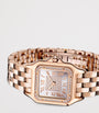 Medium Rose Gold and Diamond Panthère de Cartier Watch 27mm