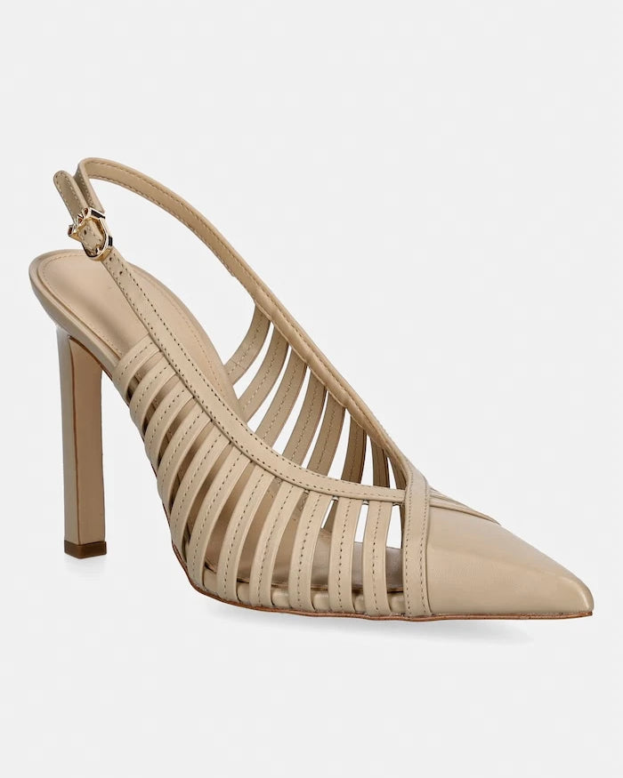 MICHAEL Michael Kors deri topuklu ayakkabı Adriana High Pump