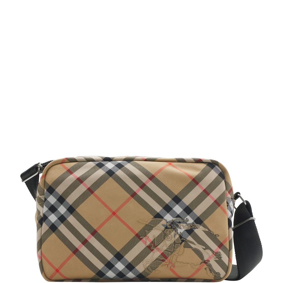 Check Cross-Body Bag