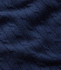 Ralph Lauren Home Cashmere Cable-Knit Throw (60cm x 60cm)