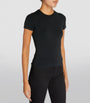 Skims Black Soft Smoothing T-Shirt