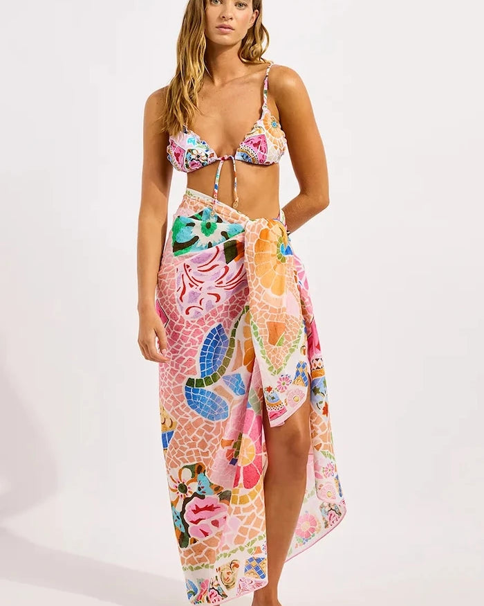 Seafolly Kadın Beach Boheme Pareo Etek