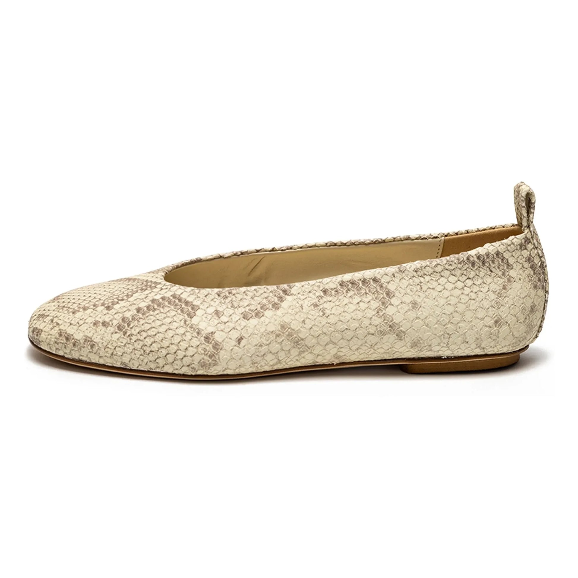 Odare - Bobette Python ballerinas | Grey