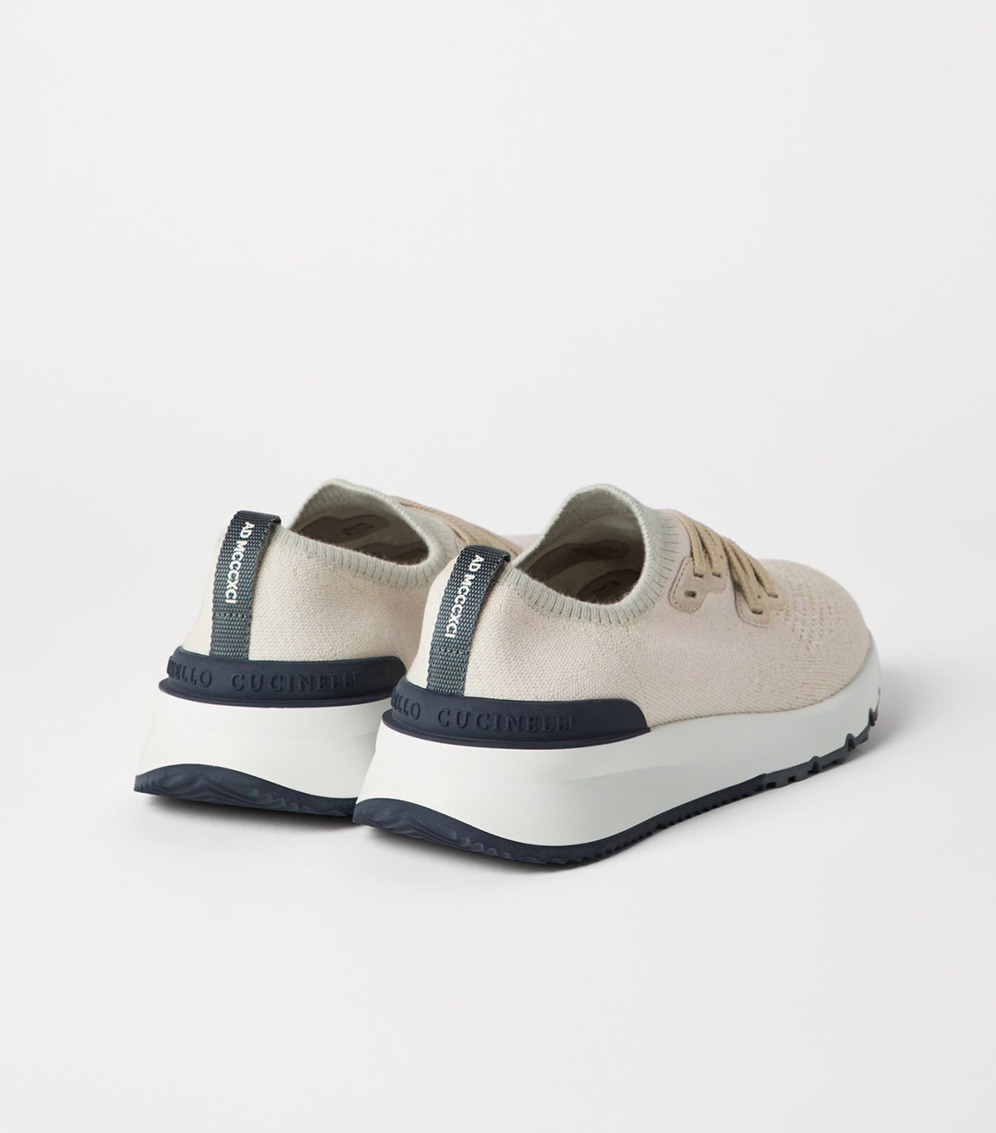 Knitted Low-Top Sneakers